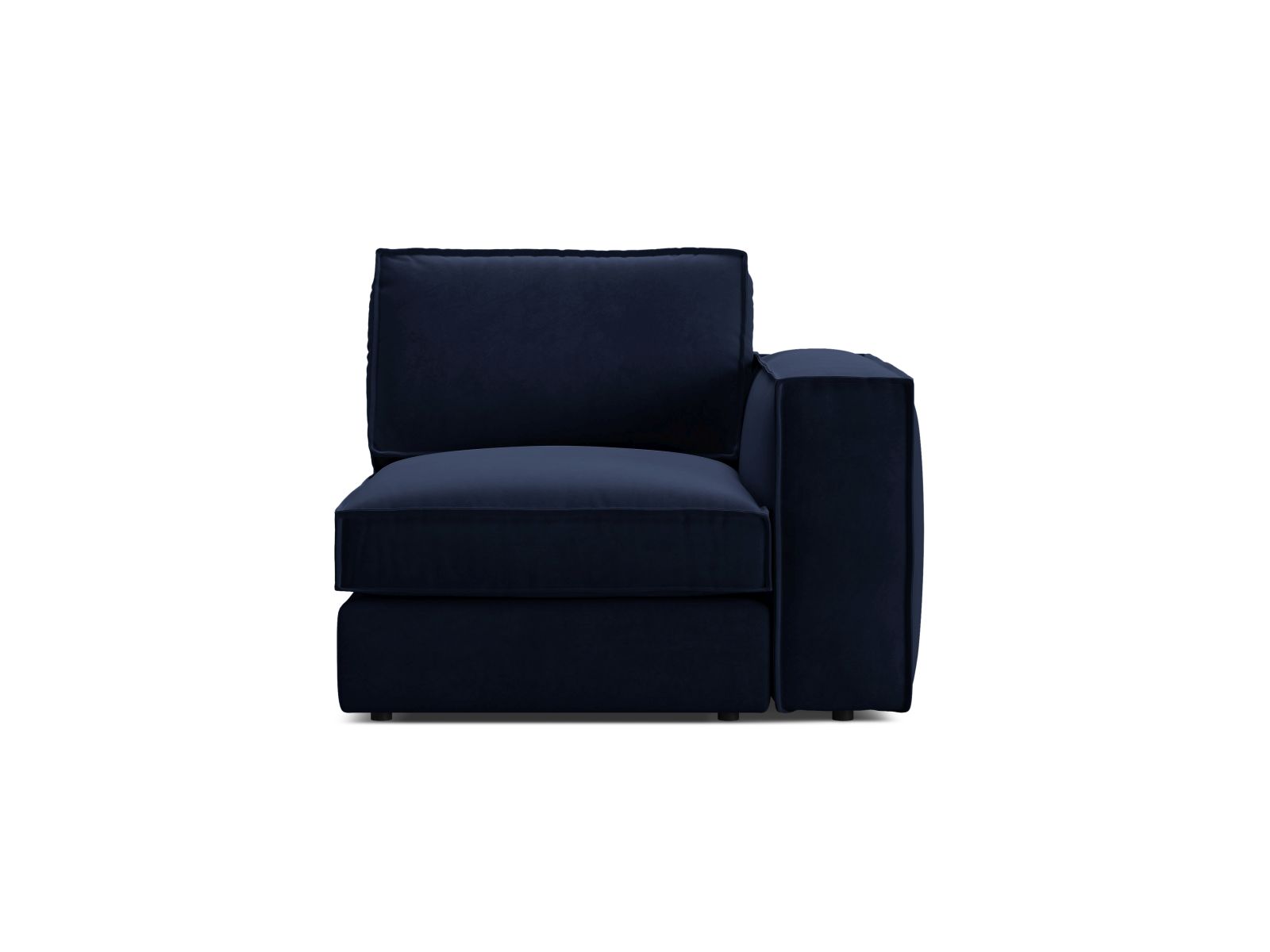 Velvet Modul Right, "Pola", 1 Seat, 103x103x88
