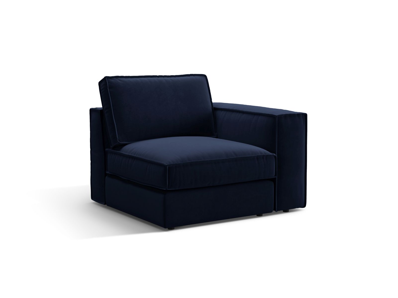 Velvet Modul Right, "Pola", 1 Seat, 103x103x88