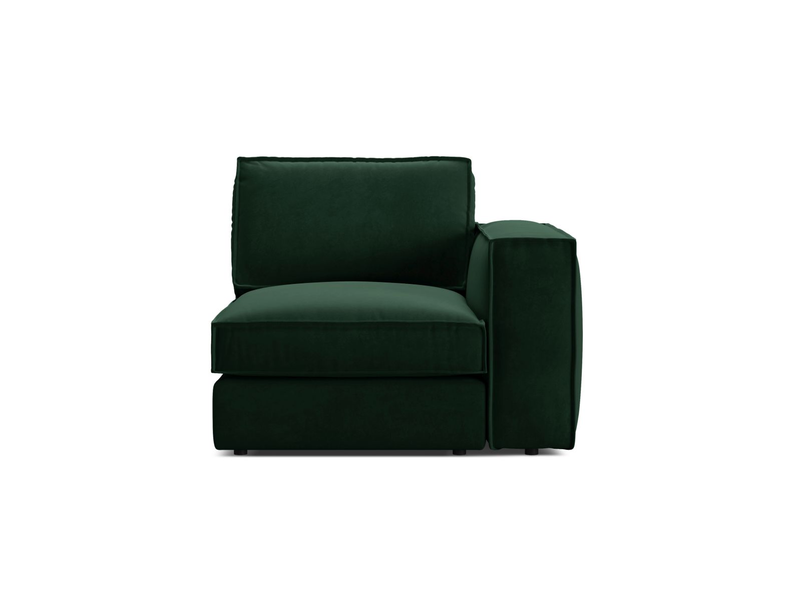 Velvet Modul Right, "Pola", 1 Seat, 103x103x88