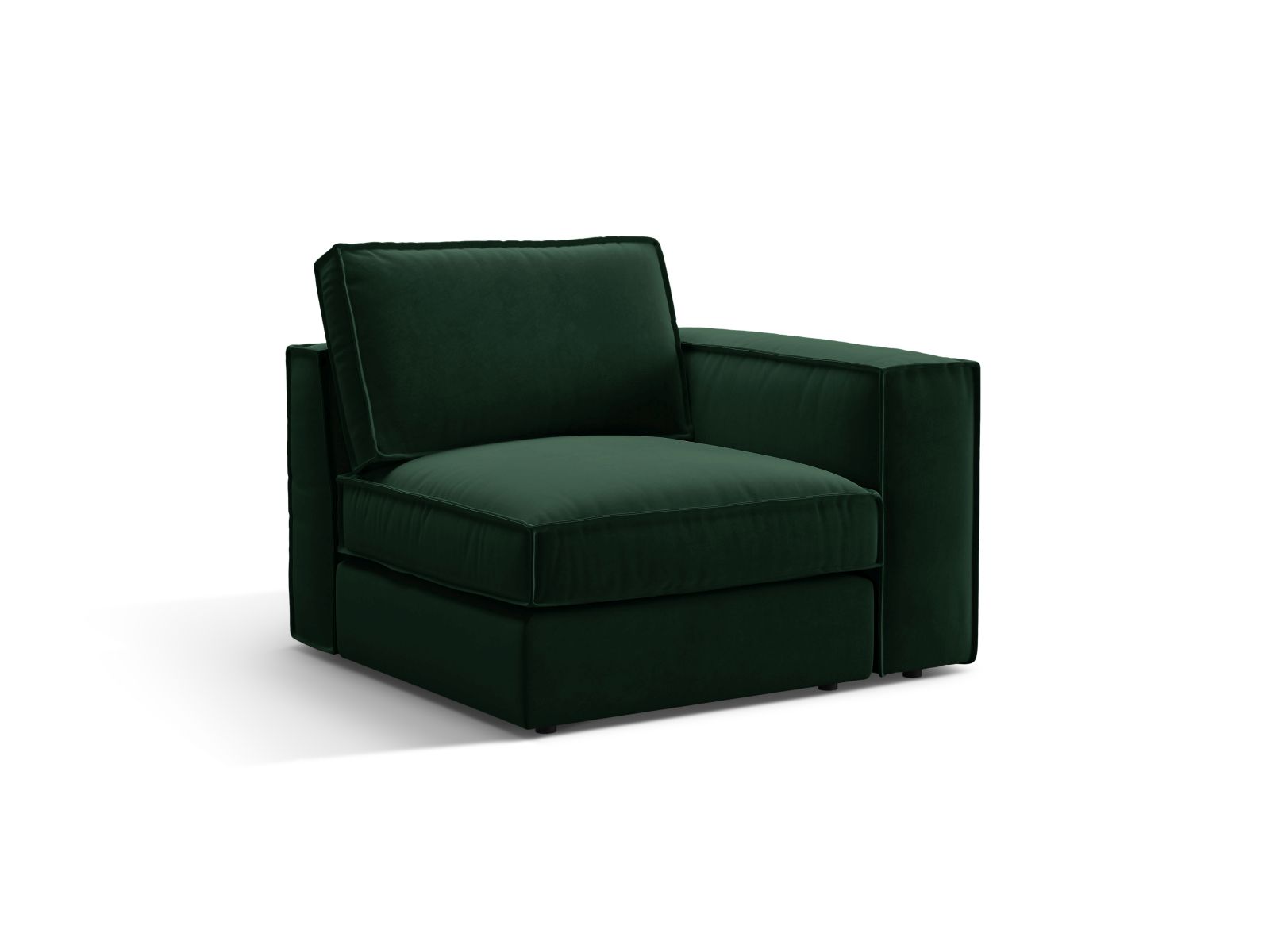 Velvet Modul Right, "Pola", 1 Seat, 103x103x88