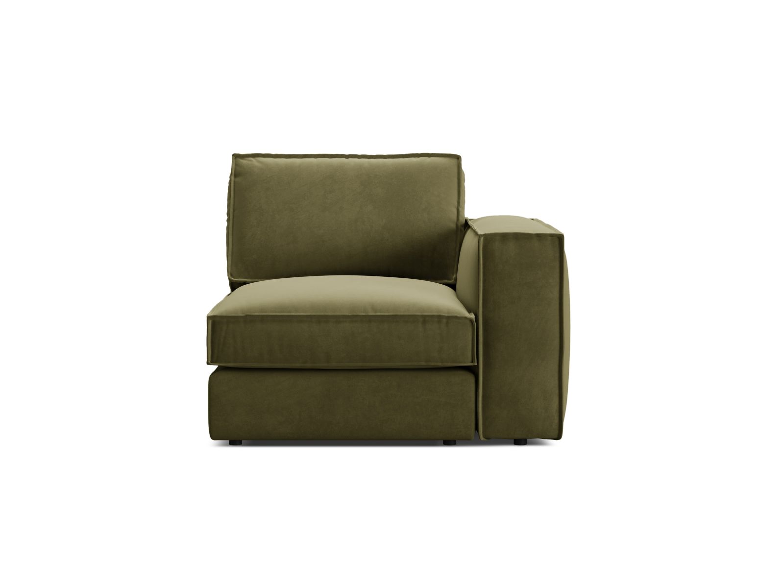Velvet Modul Right, "Pola", 1 Seat, 103x103x88