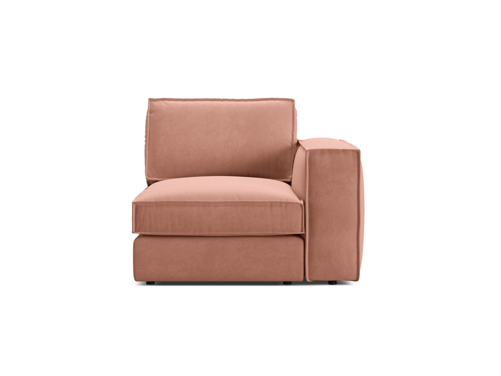 Velvet Modul Right, "Pola", 1 Seat, 103x103x88