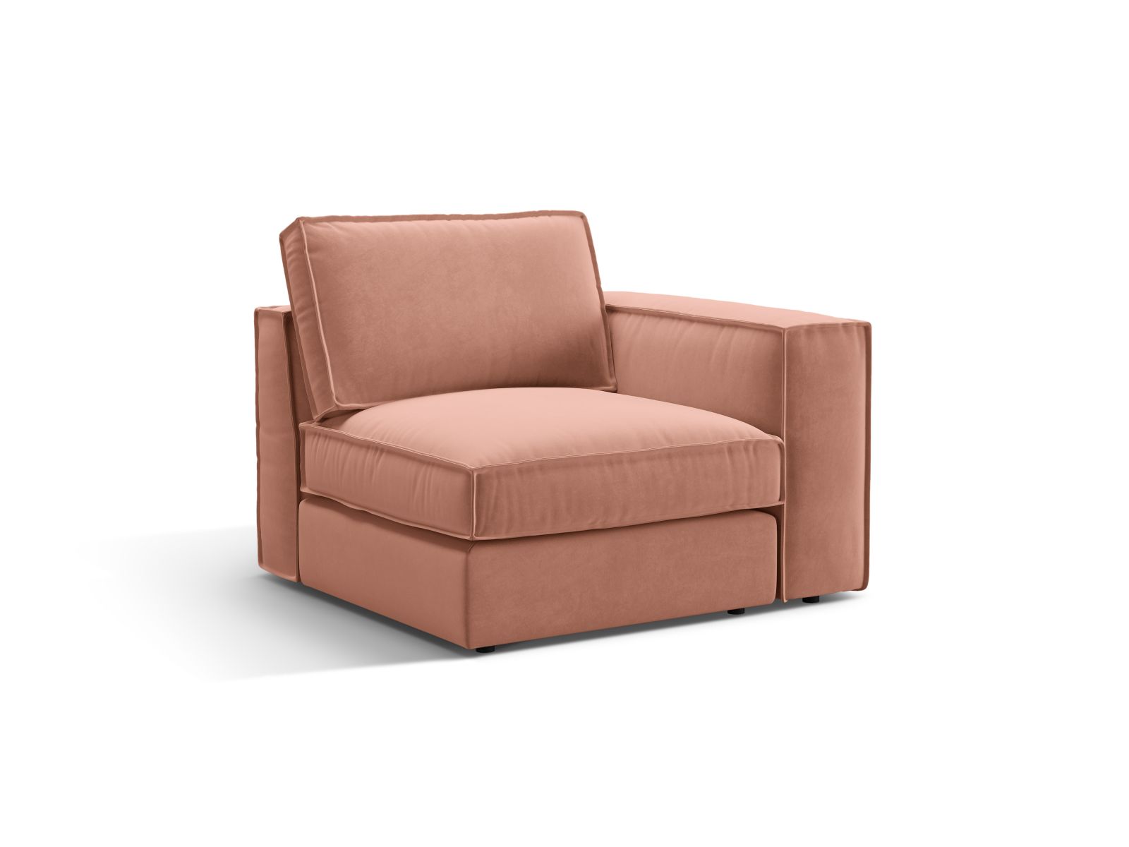 Velvet Modul Right, "Pola", 1 Seat, 103x103x88