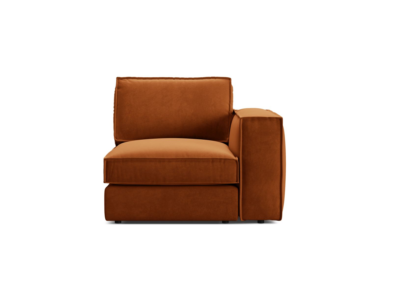 Velvet Modul Right, "Pola", 1 Seat, 103x103x88