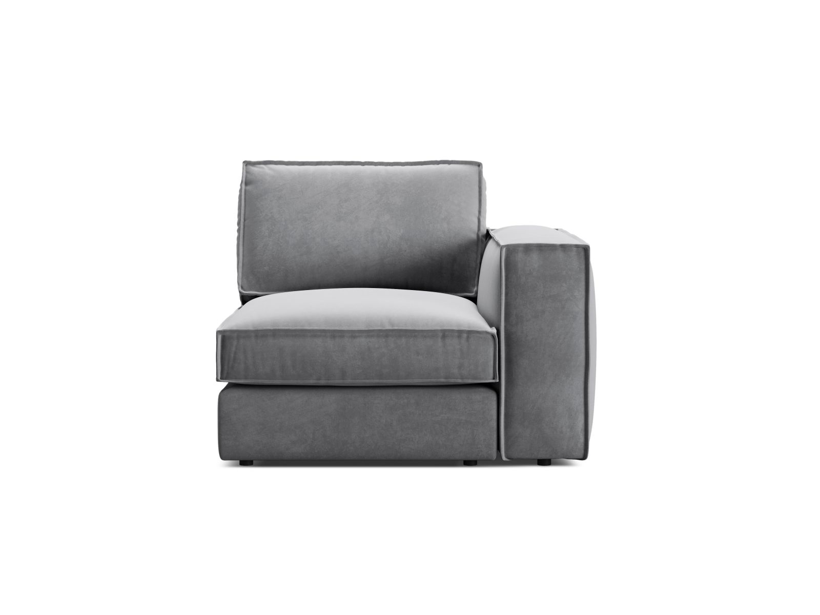 Velvet Modul Right, "Pola", 1 Seat, 103x103x88
