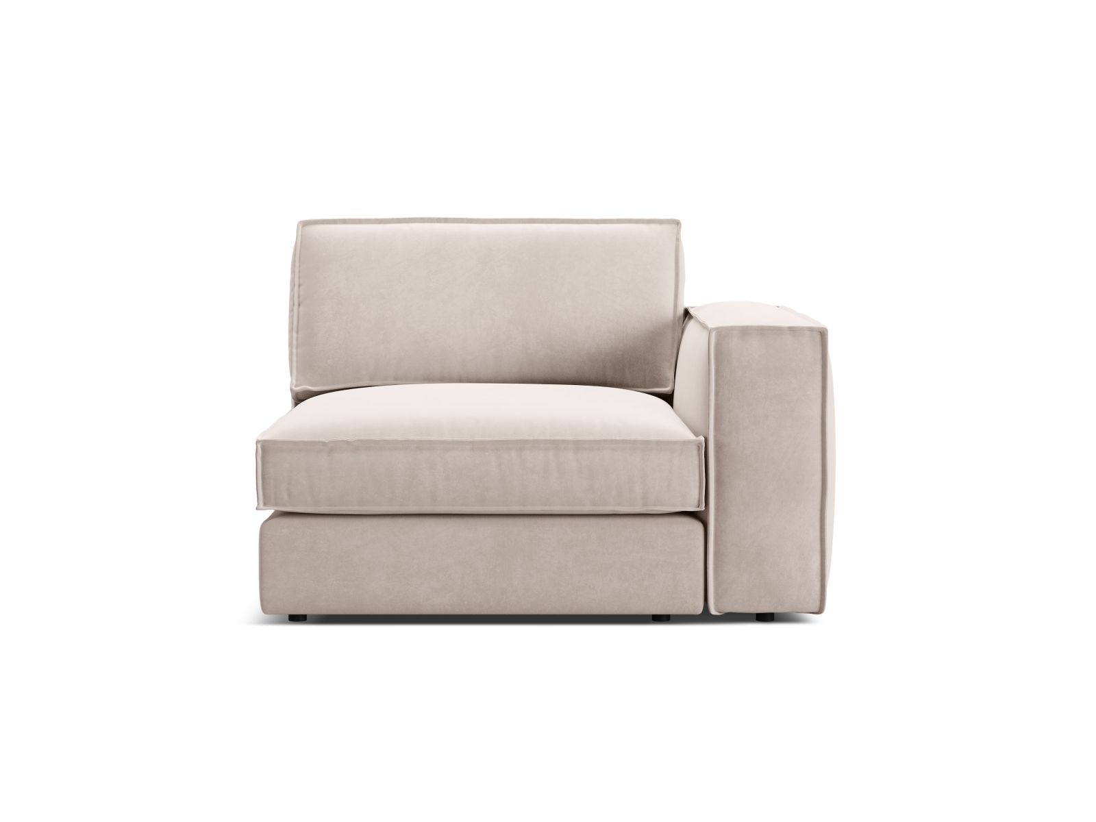 Velvet Modul Right, "Pola", 1 Seat, 118x103x88