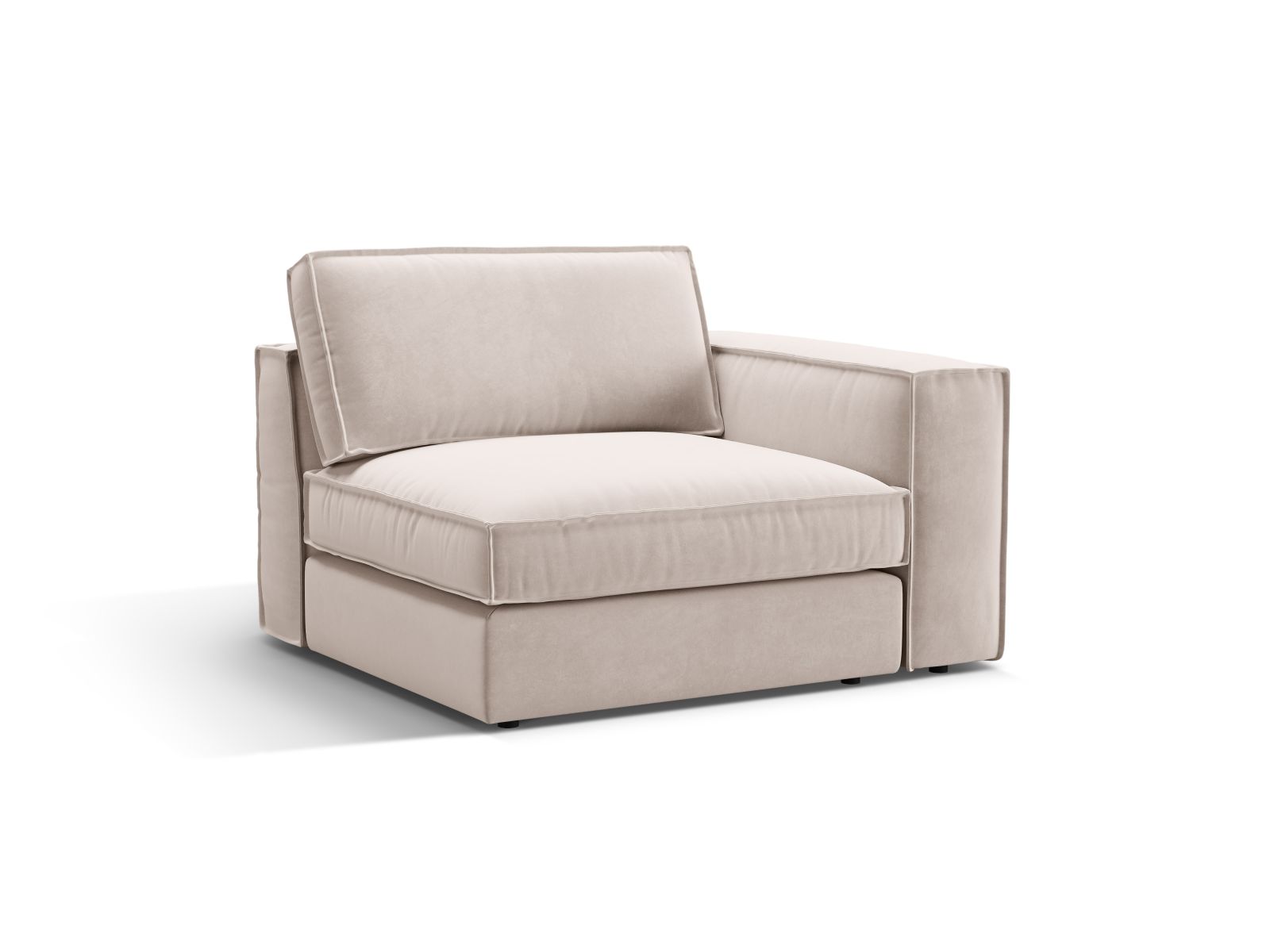 Velvet Modul Right, "Pola", 1 Seat, 118x103x88