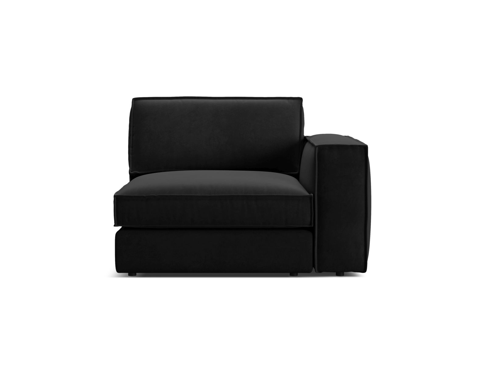 Velvet Modul Right, "Pola", 1 Seat, 118x103x88