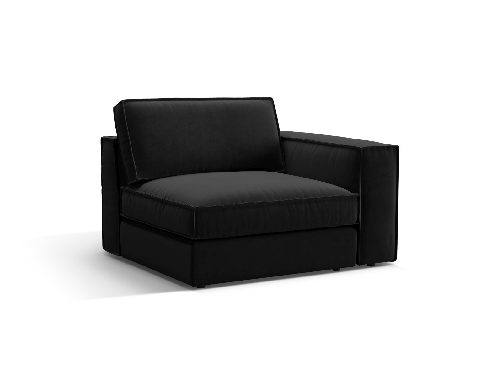 Velvet Modul Right, "Pola", 1 Seat, 118x103x88