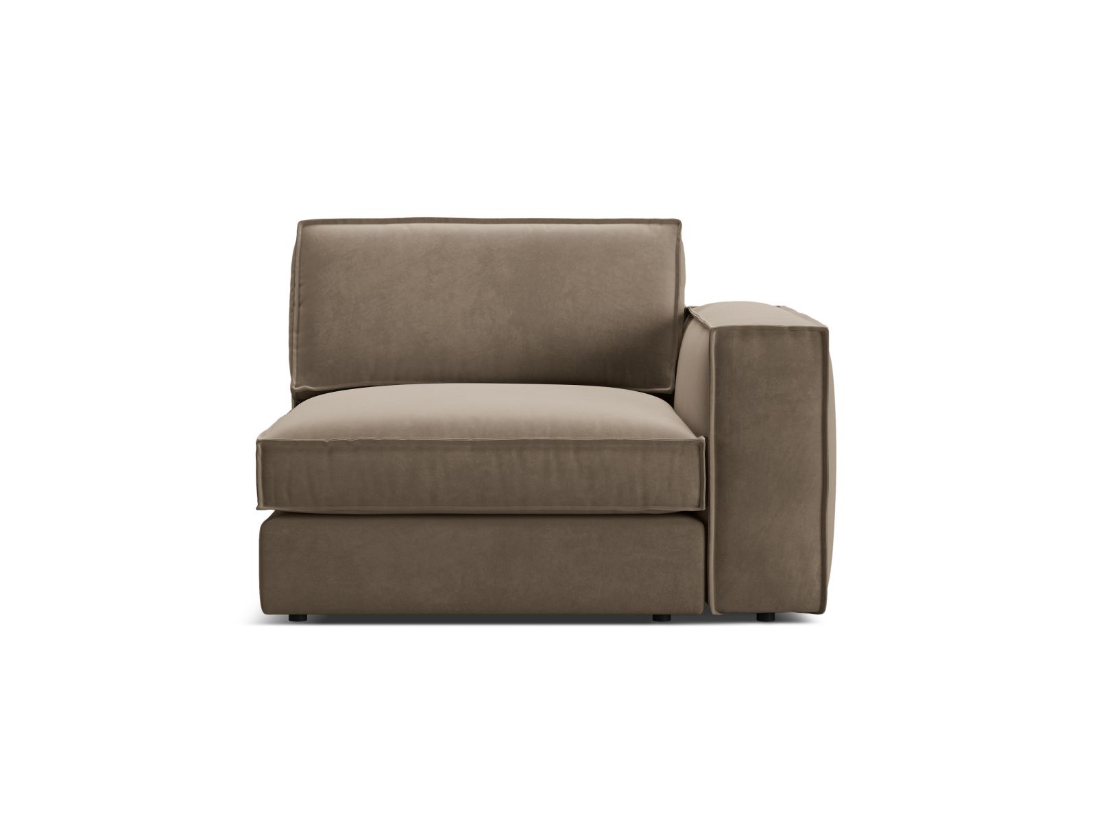 Velvet Modul Right, "Pola", 1 Seat, 118x103x88