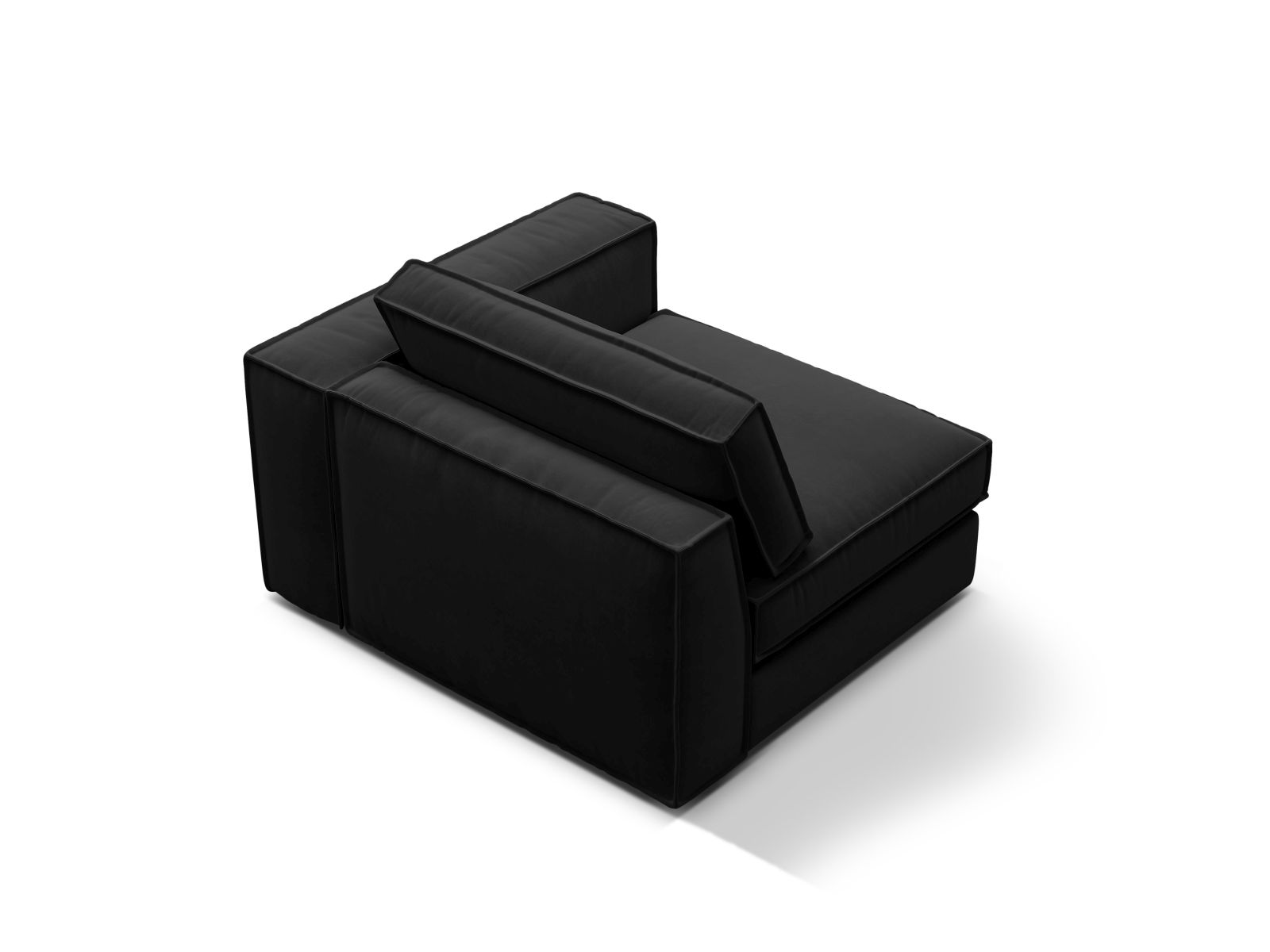 Velvet Modul Right, "Pola", 1 Seat, 118x103x88
