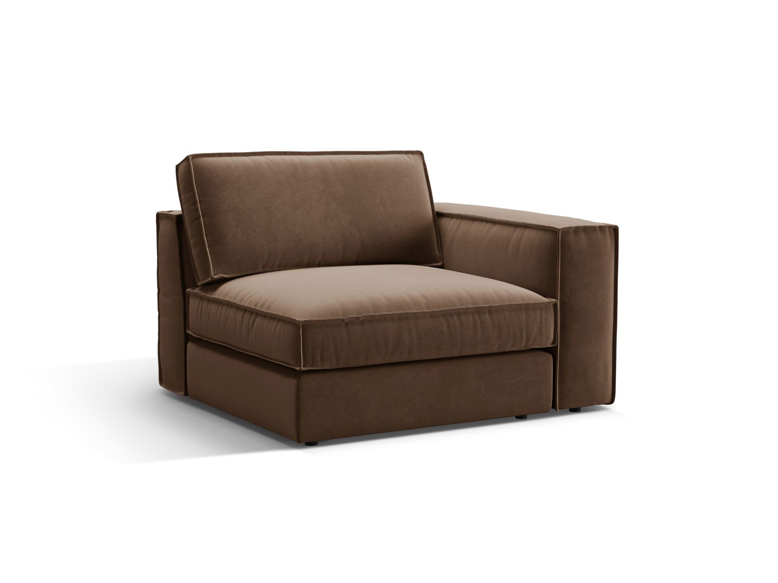 Velvet Modul Right, "Pola", 1 Seat, 118x103x88