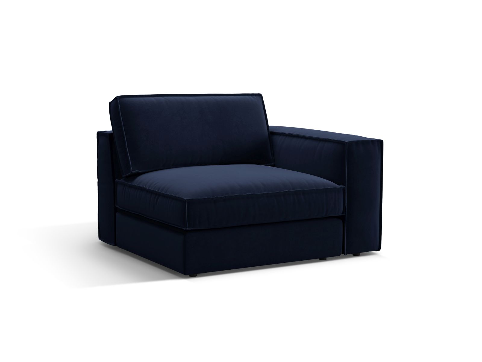 Velvet Modul Right, "Pola", 1 Seat, 118x103x88