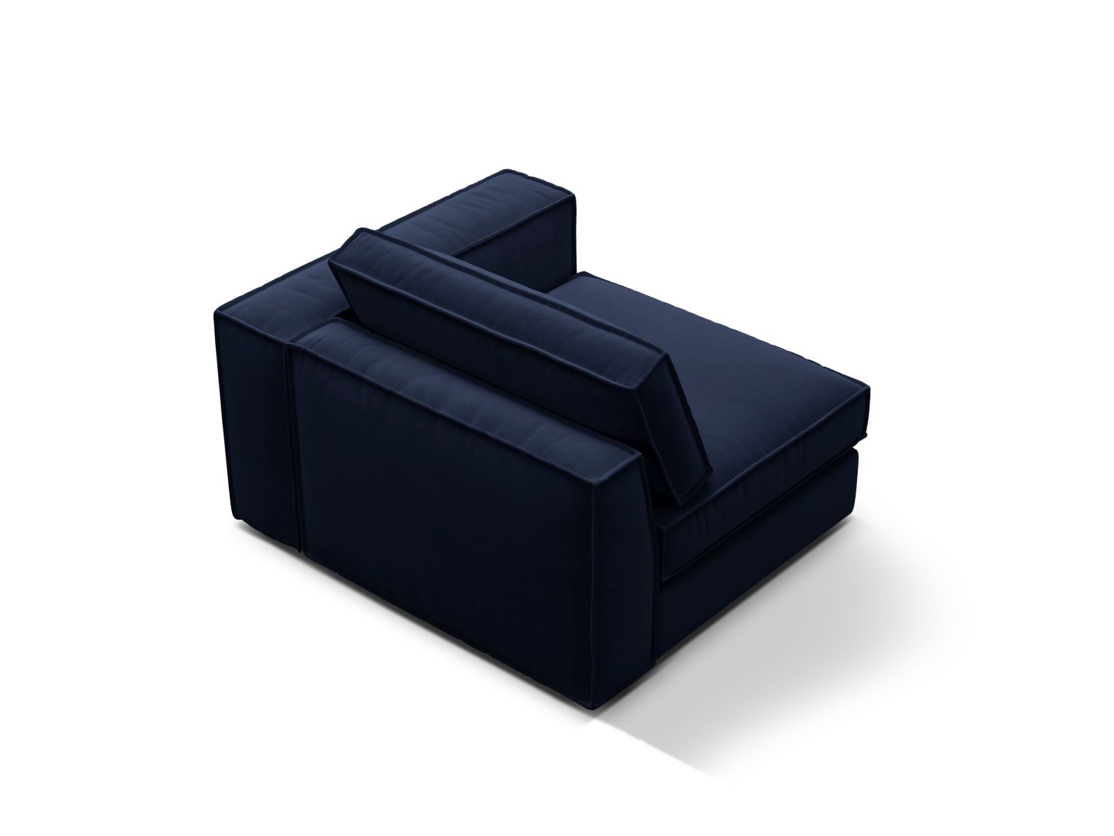 Velvet Modul Right, "Pola", 1 Seat, 118x103x88