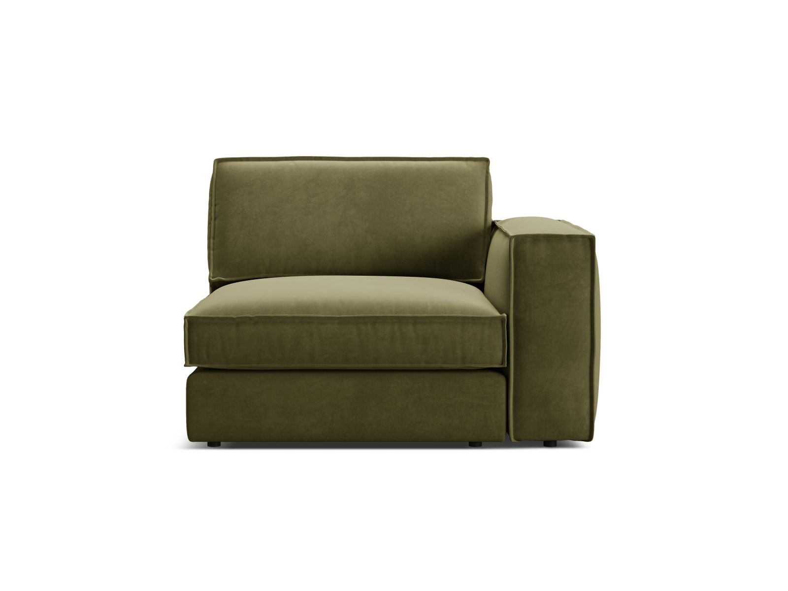 Velvet Modul Right, "Pola", 1 Seat, 118x103x88