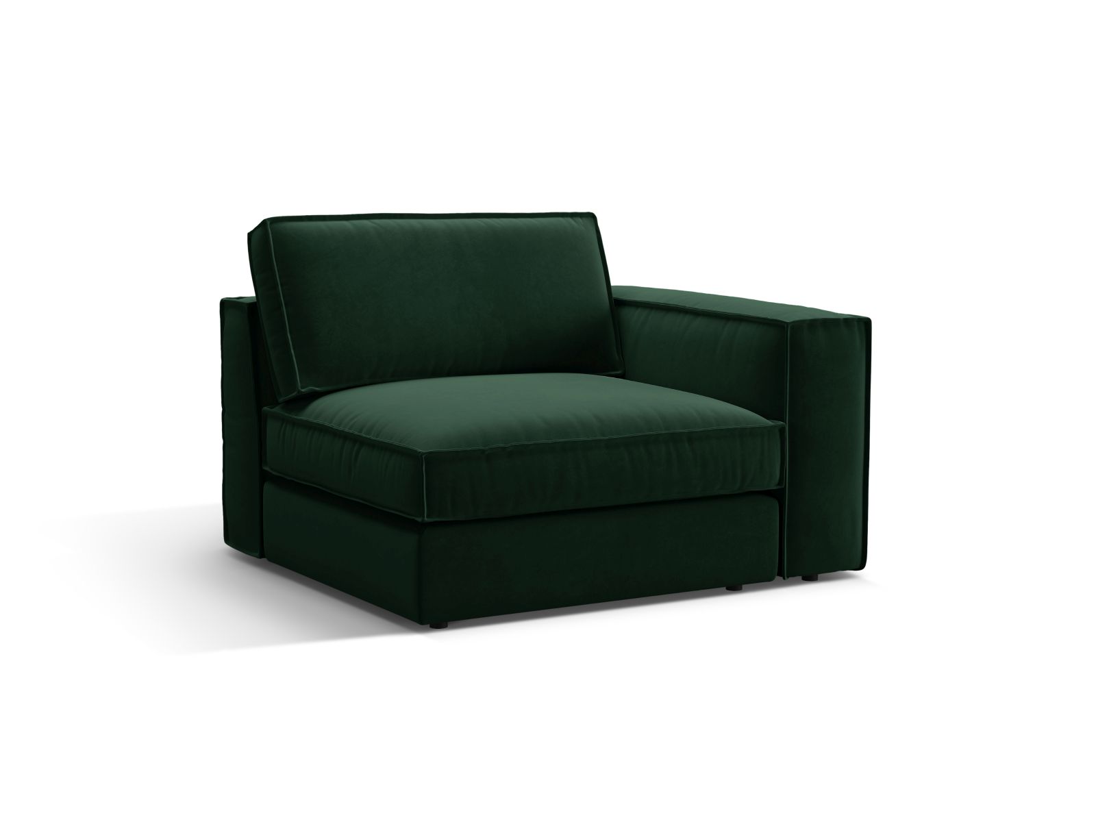 Velvet Modul Right, "Pola", 1 Seat, 118x103x88