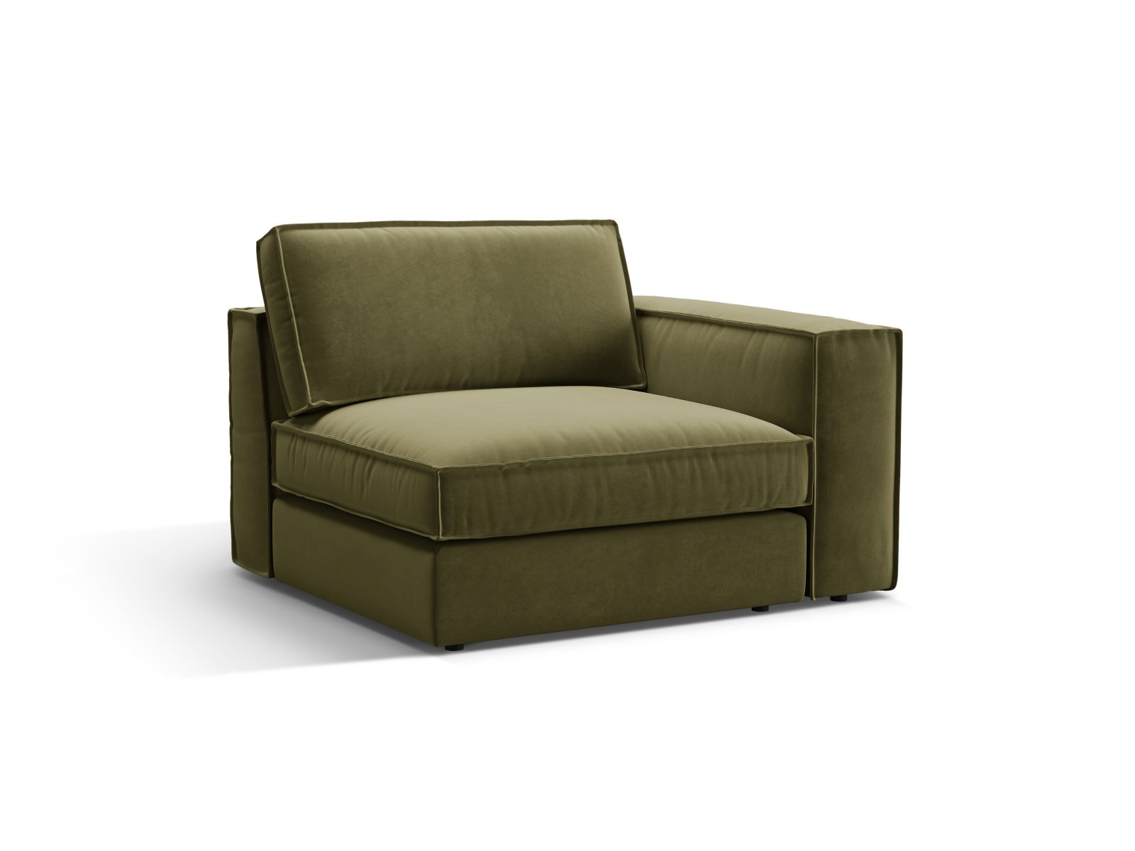 Velvet Modul Right, "Pola", 1 Seat, 118x103x88