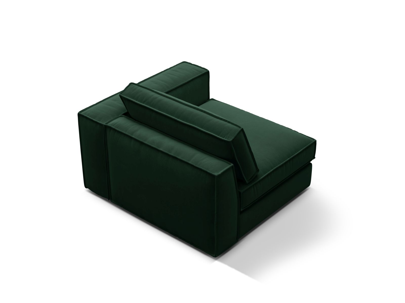 Velvet Modul Right, "Pola", 1 Seat, 118x103x88