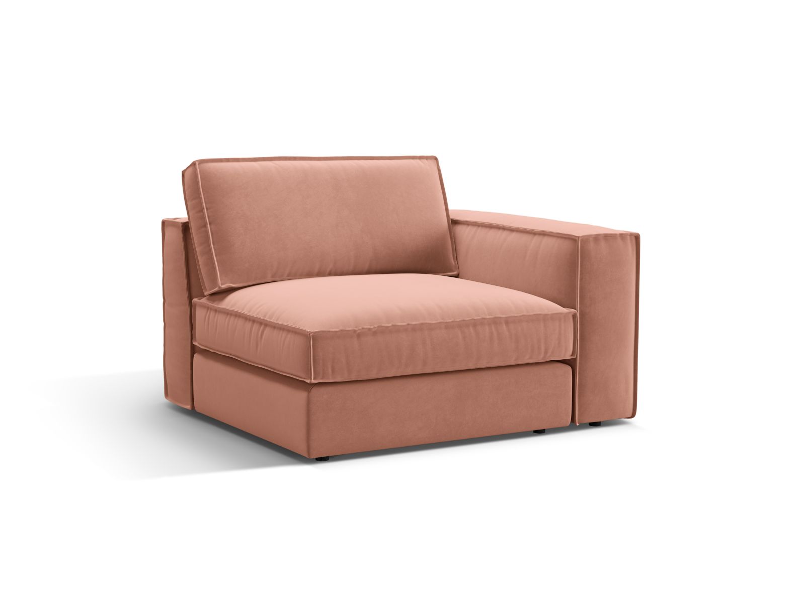 Velvet Modul Right, "Pola", 1 Seat, 118x103x88