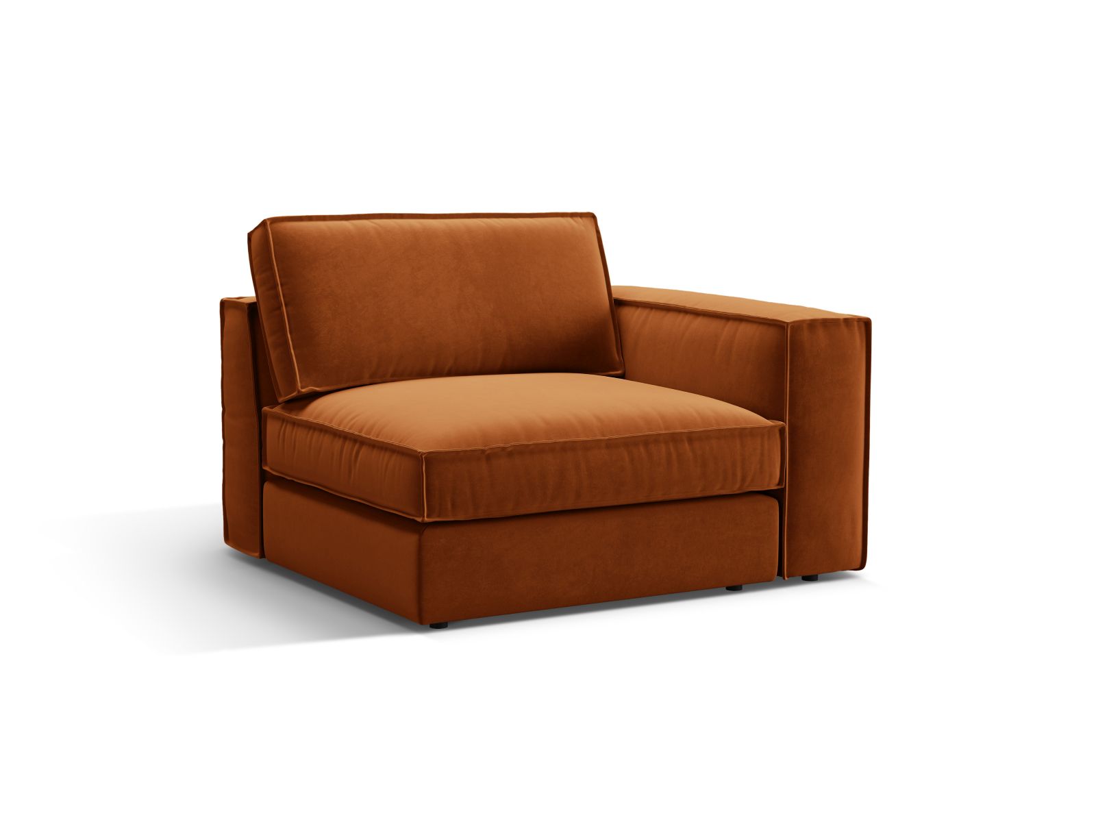 Velvet Modul Right, "Pola", 1 Seat, 118x103x88