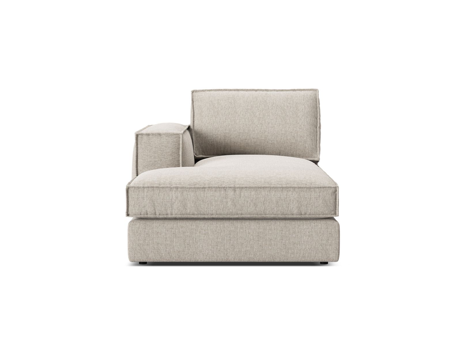 Chaise Longue Left, "Pola", 1 Seat, 103x158x88