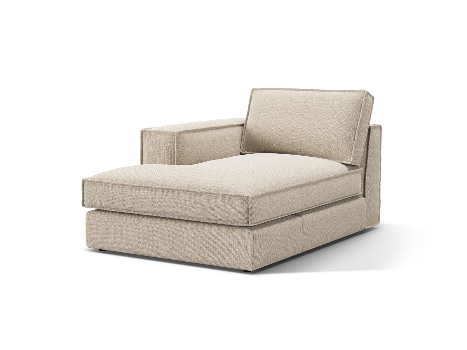 Chaise Longue Left, "Pola", 1 Seat, 103x158x88