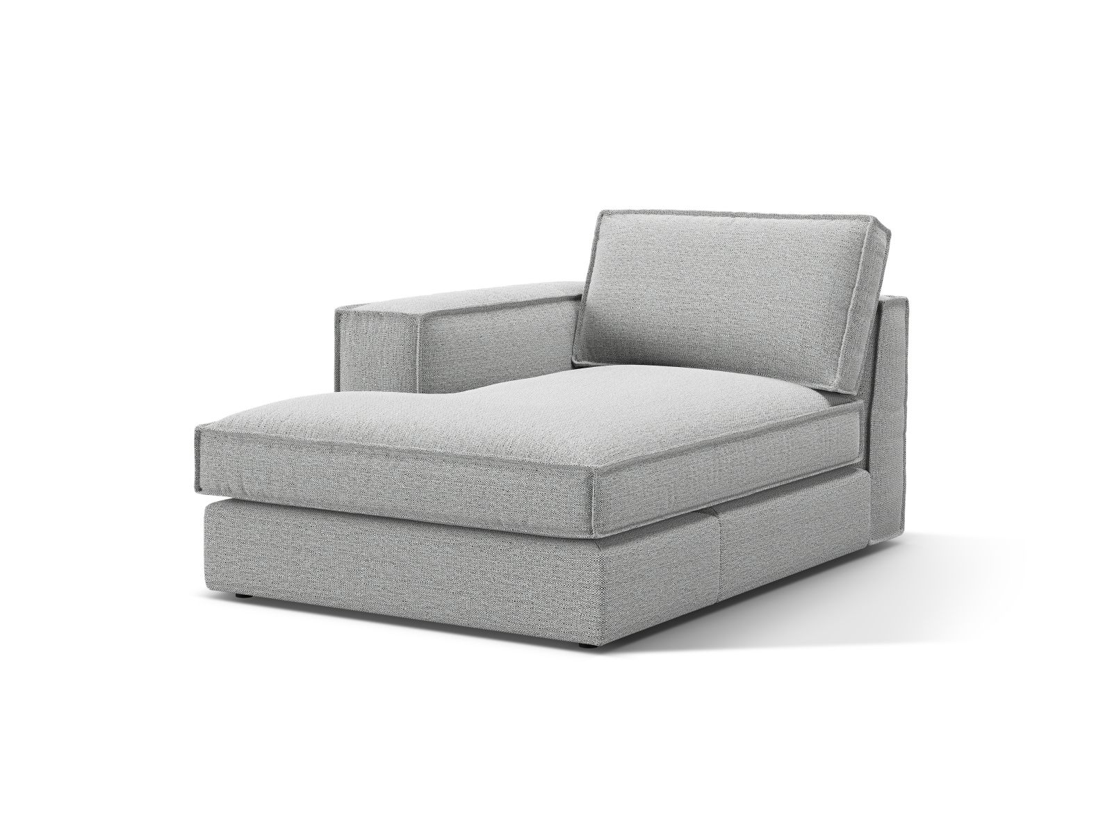 Chaise Longue Left, "Pola", 1 Seat, 103x158x88