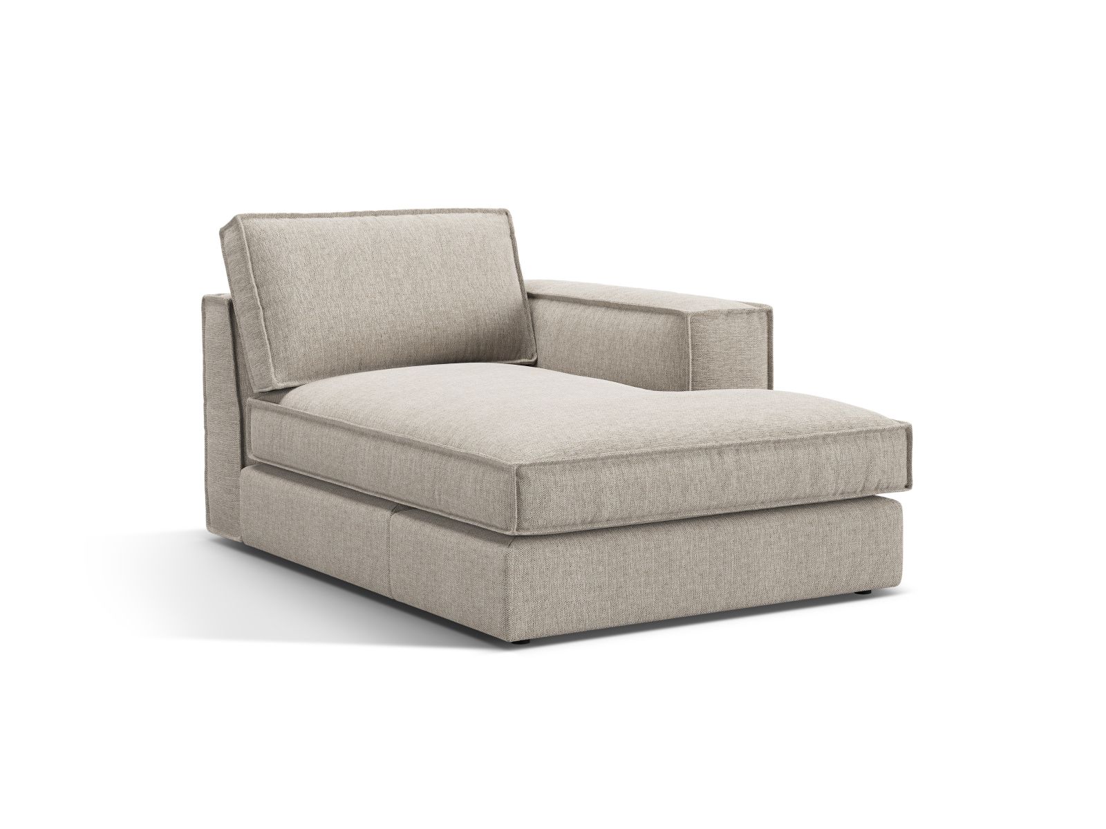 Chaise Longue Right, "Pola", 1 Seat, 103x158x88