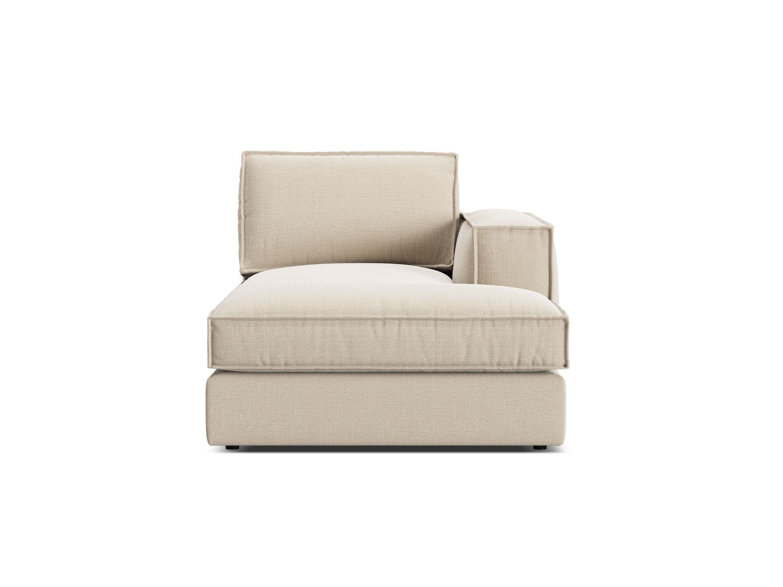 Chaise Longue Right, "Pola", 1 Seat, 103x158x88