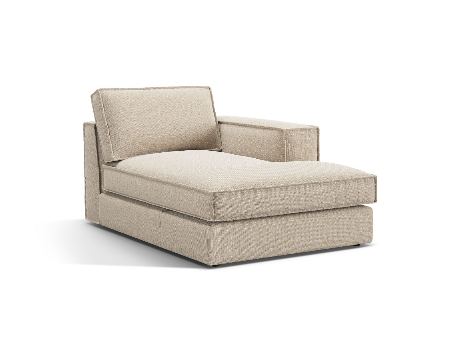 Chaise Longue Right, "Pola", 1 Seat, 103x158x88
