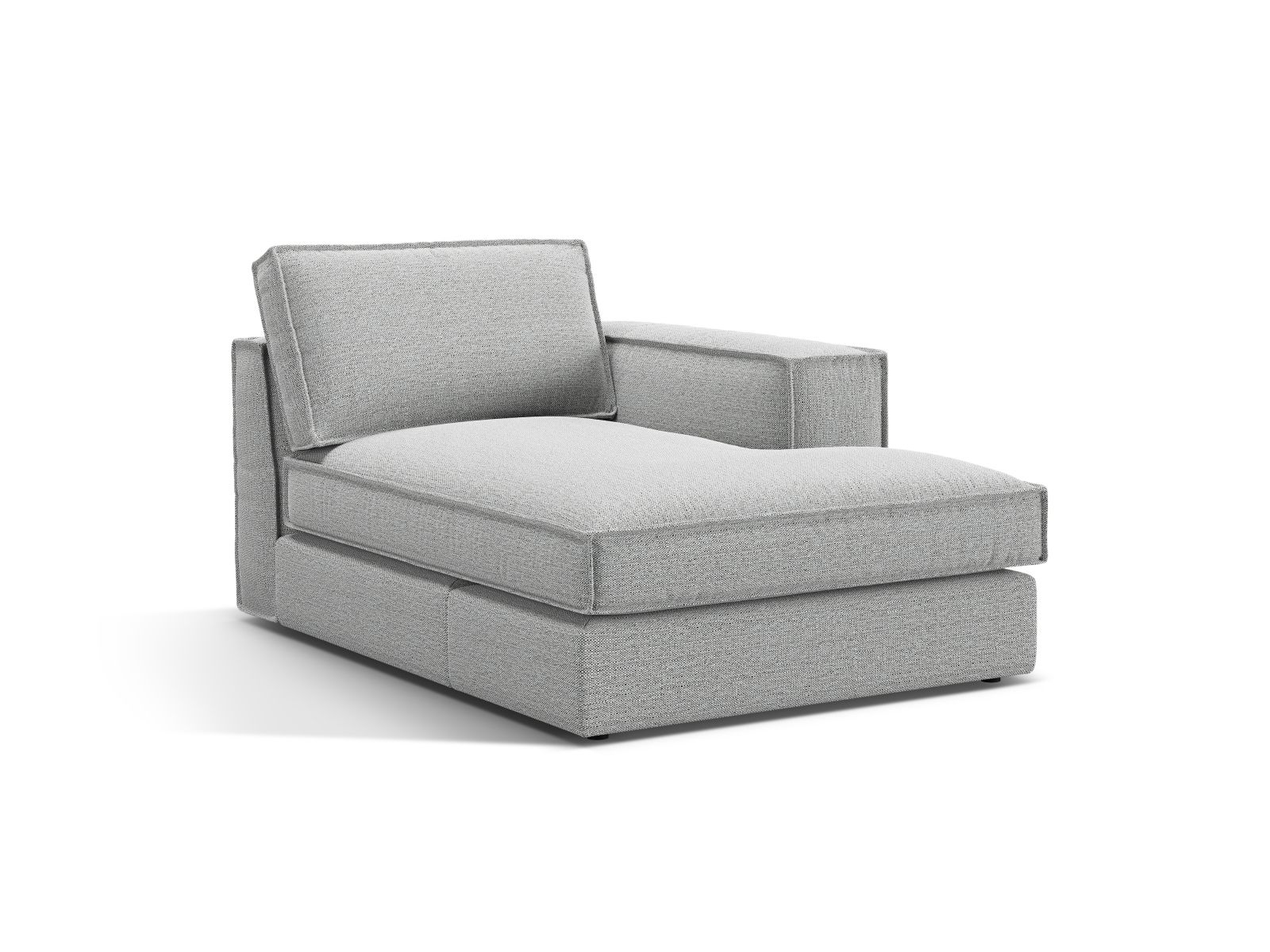 Chaise Longue Right, "Pola", 1 Seat, 103x158x88