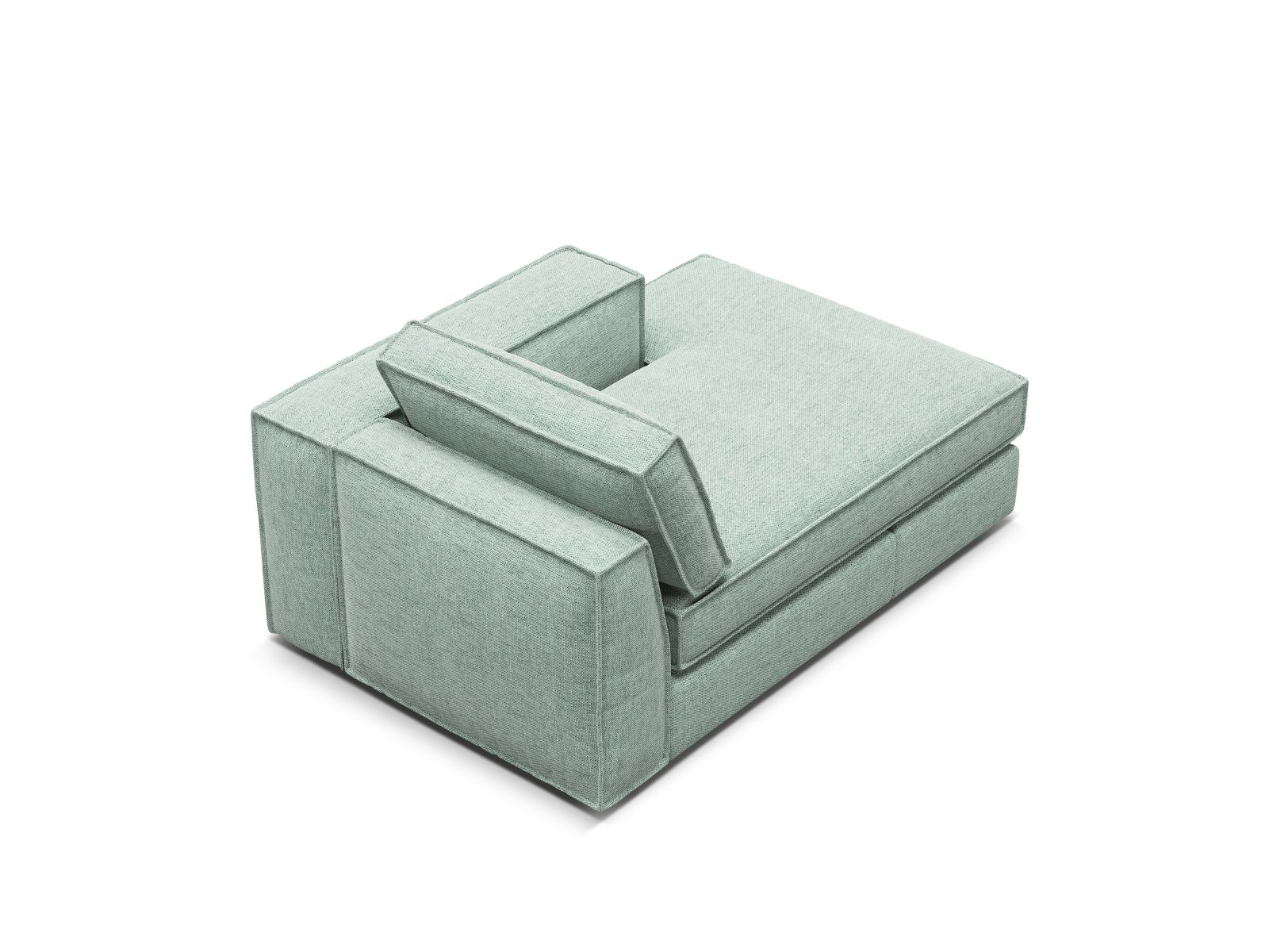 Chaise Longue Right, "Pola", 1 Seat, 103x158x88