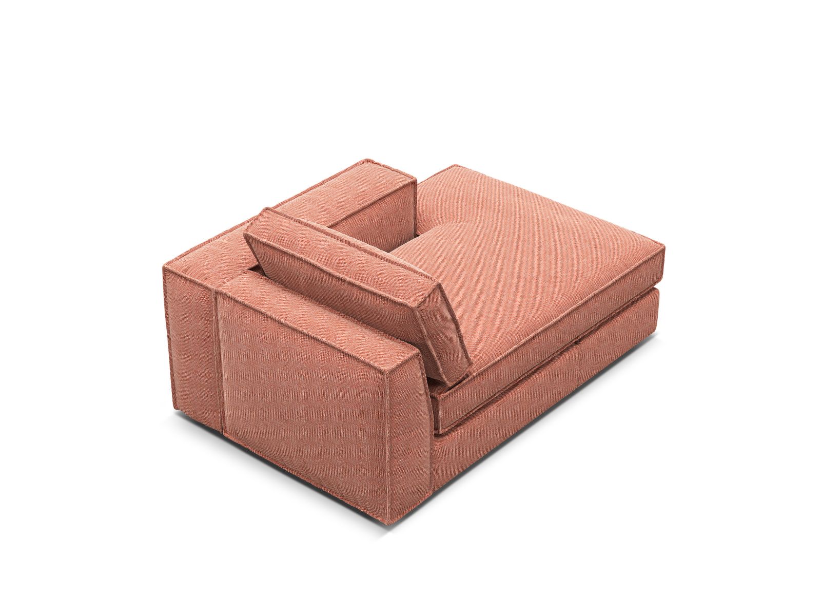 Chaise Longue Right, "Pola", 1 Seat, 103x158x88