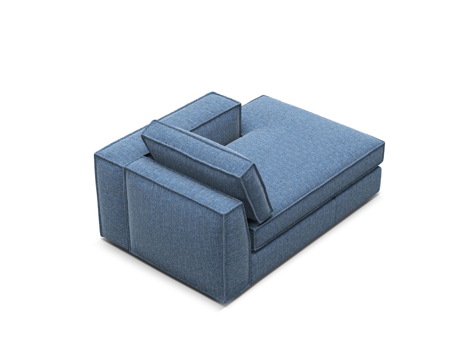 Chaise Longue Right, "Pola", 1 Seat, 103x158x88