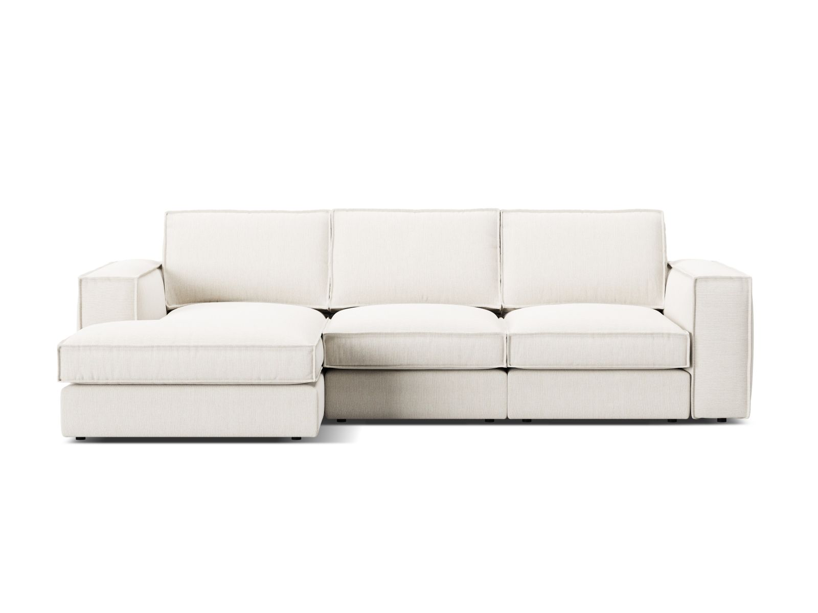 Modular Left Corner Sofa, "Pola", 3 Seats, 284x158x88