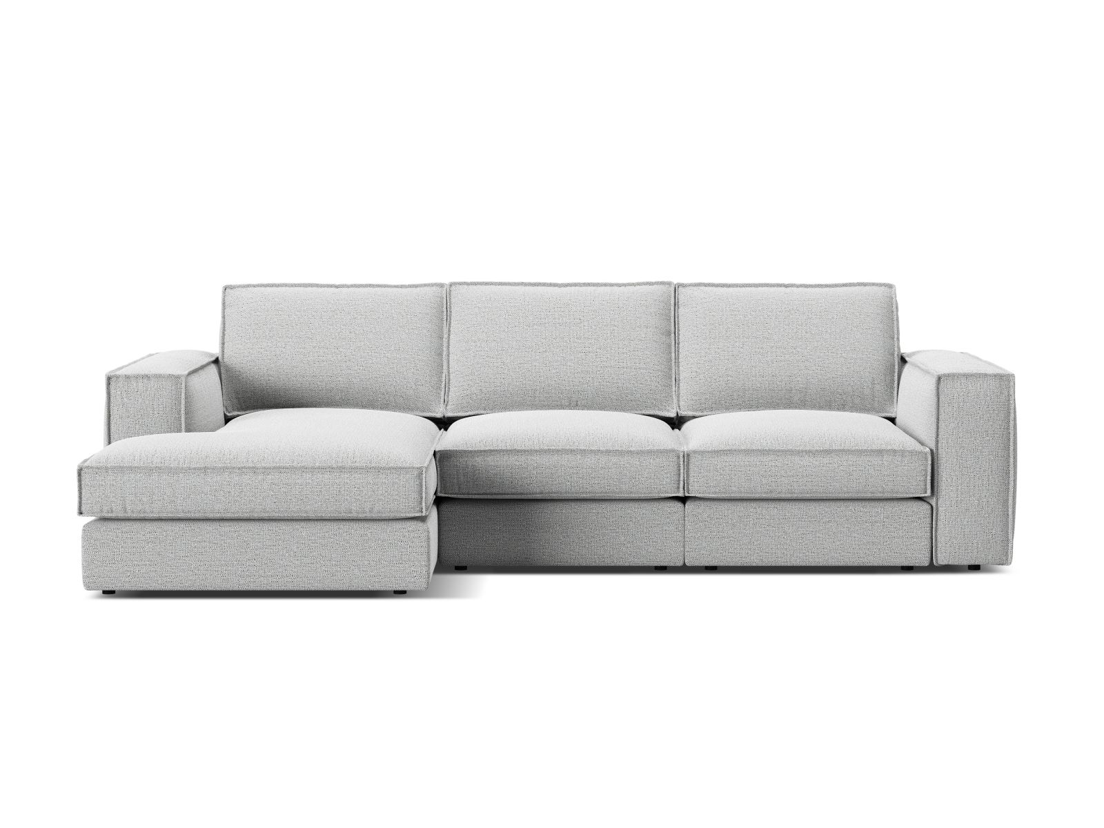 Modular Left Corner Sofa, "Pola", 3 Seats, 284x158x88