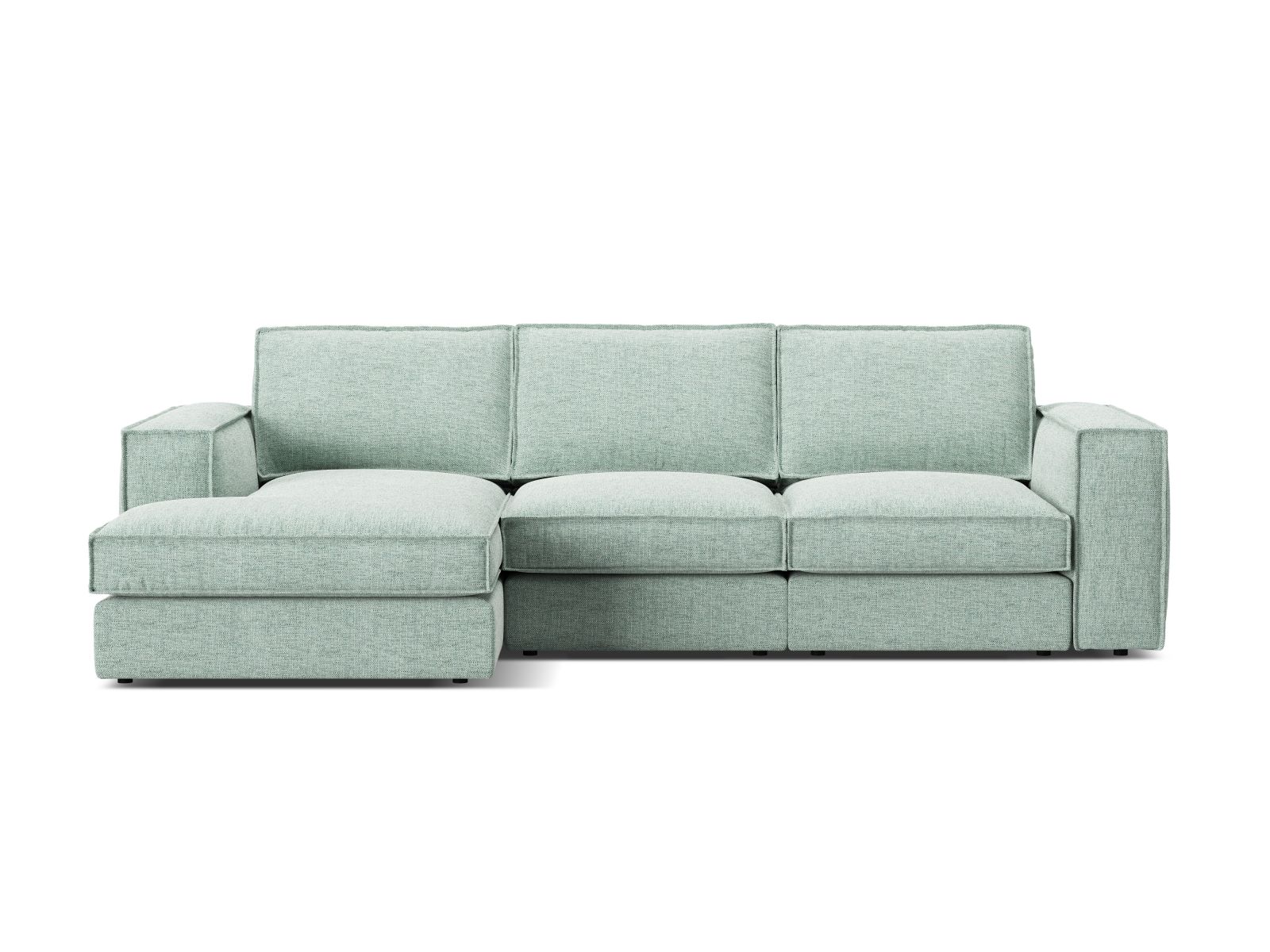 Modular Left Corner Sofa, "Pola", 3 Seats, 284x158x88