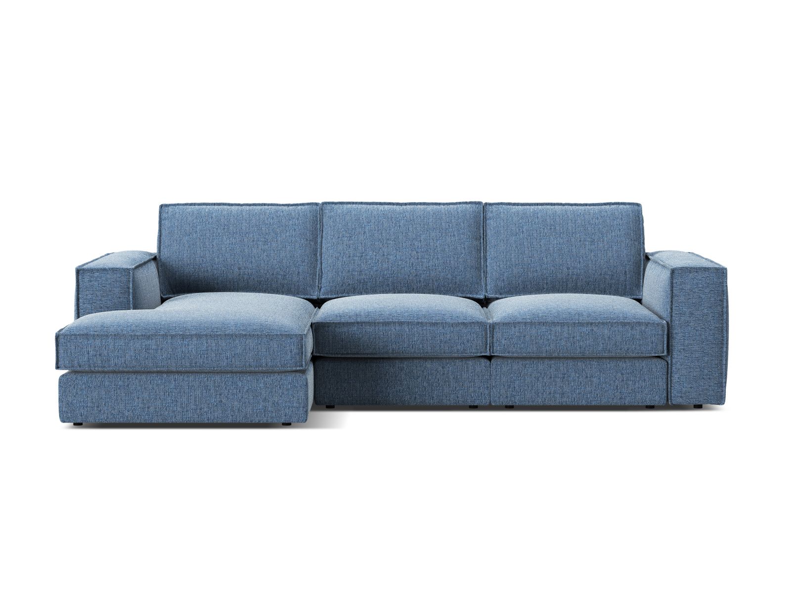 Modular Left Corner Sofa, "Pola", 3 Seats, 284x158x88