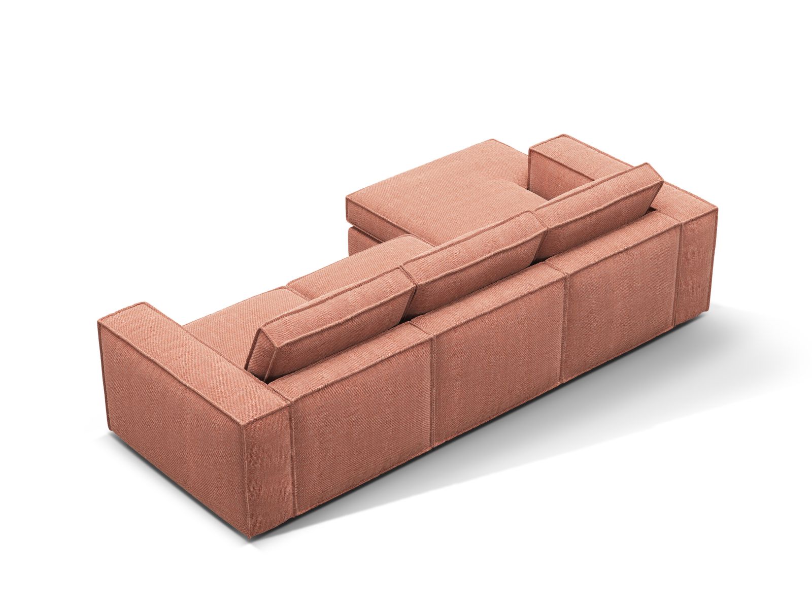 Modular Left Corner Sofa, "Pola", 3 Seats, 284x158x88