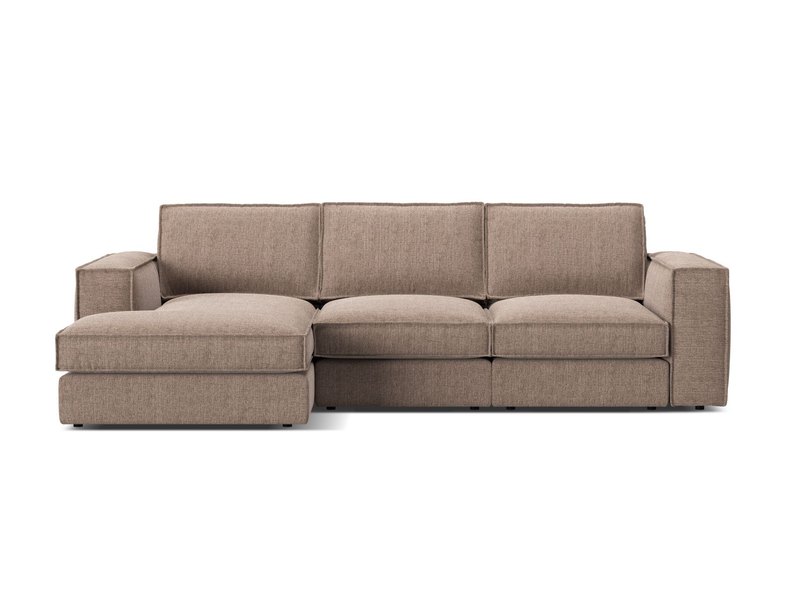Modular Left Corner Sofa, "Pola", 3 Seats, 284x158x88