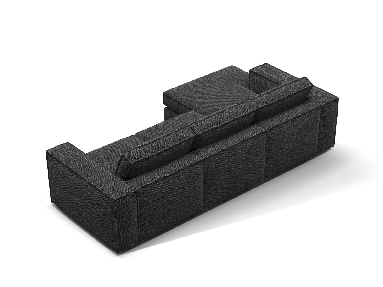 Modular Left Corner Sofa, "Pola", 3 Seats, 284x158x88
