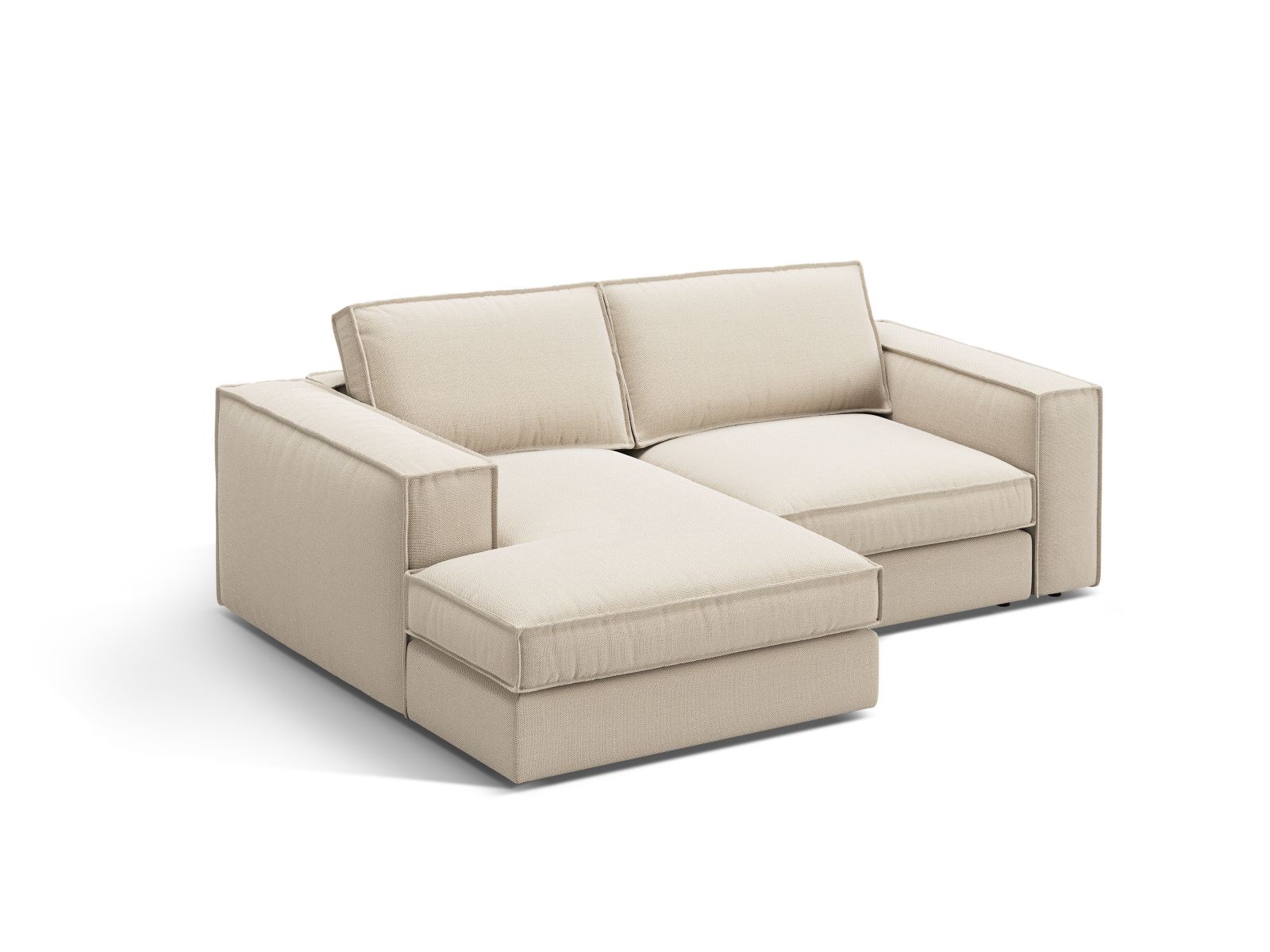 Modular Left Corner Sofa, "Pola", 2 Seats, 226x158x88