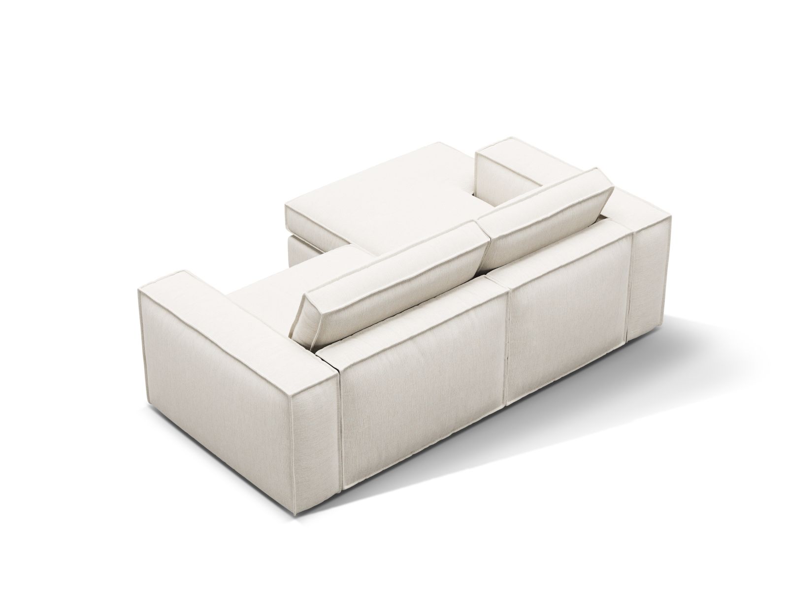 Modular Left Corner Sofa, "Pola", 2 Seats, 226x158x88