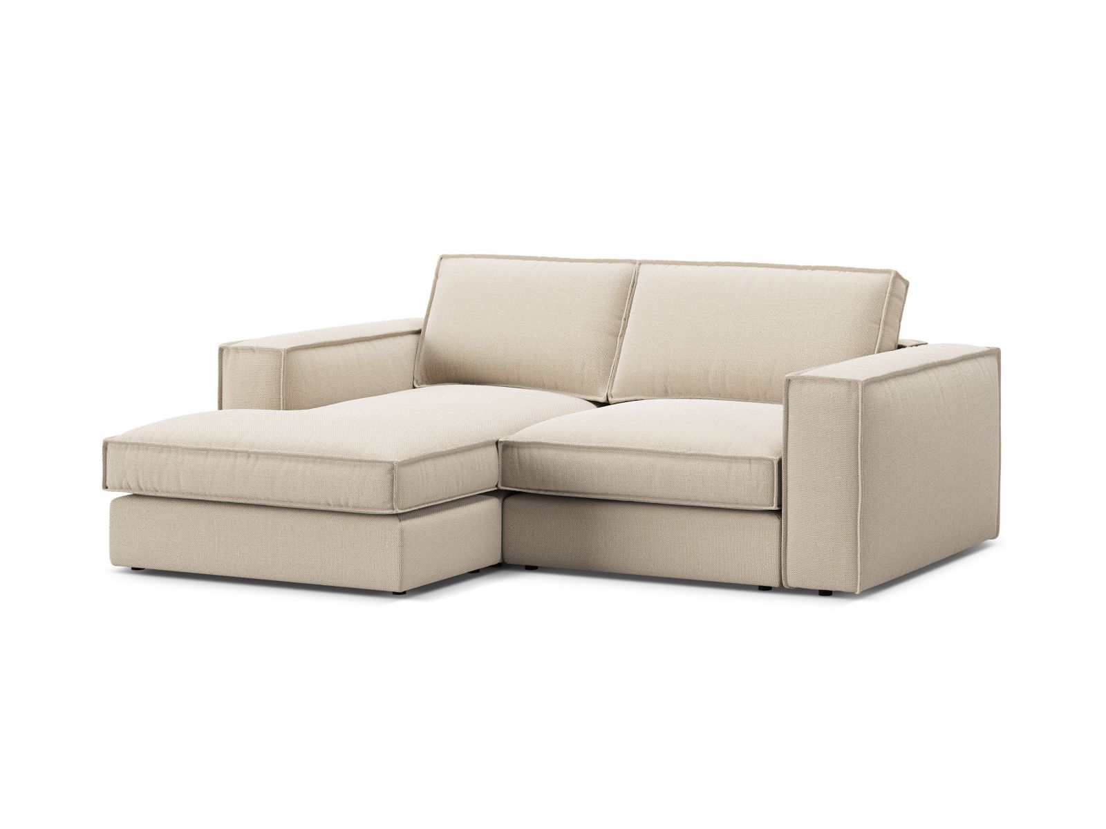 Modular Left Corner Sofa, "Pola", 2 Seats, 226x158x88