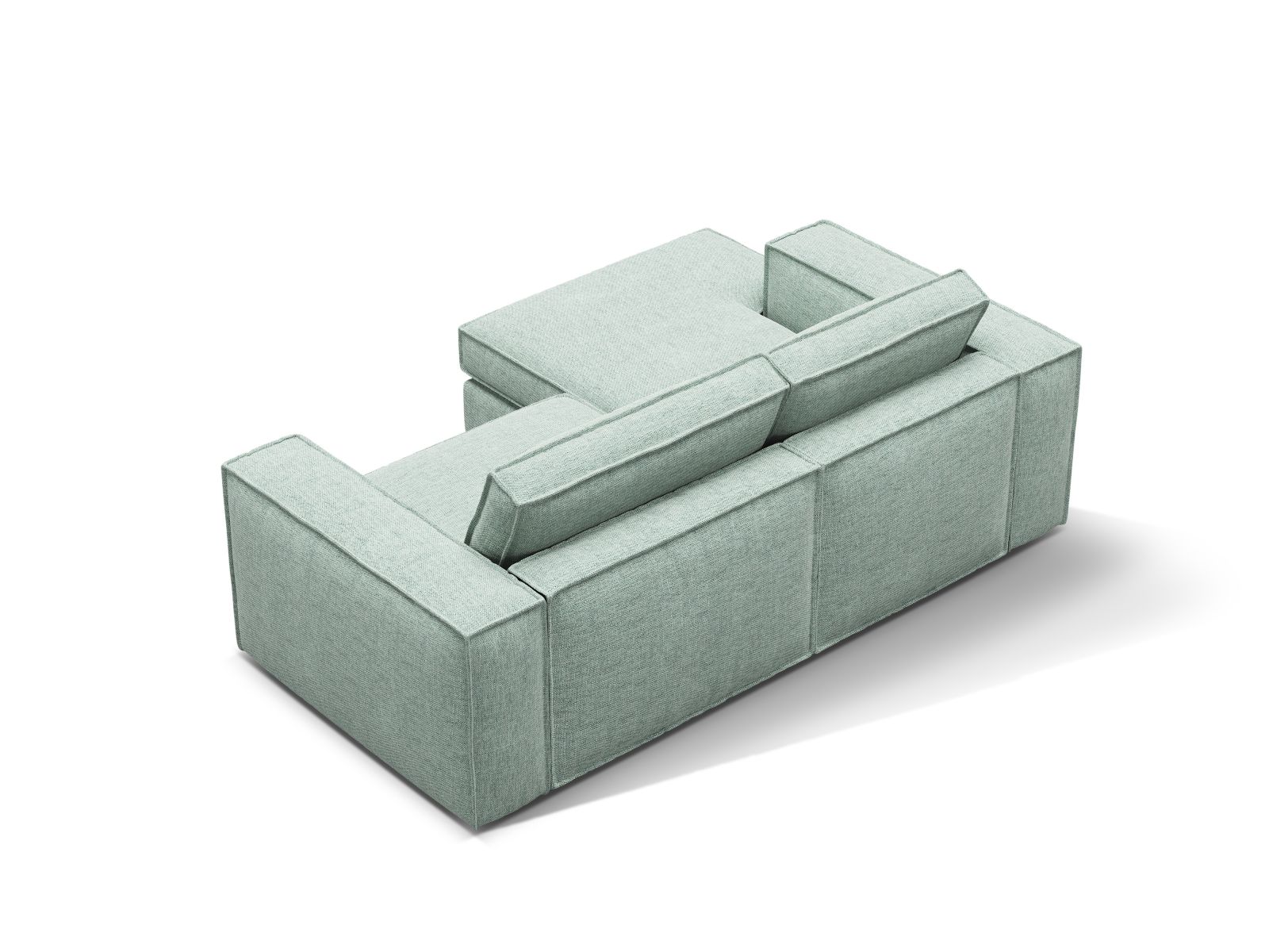 Modular Left Corner Sofa, "Pola", 2 Seats, 226x158x88