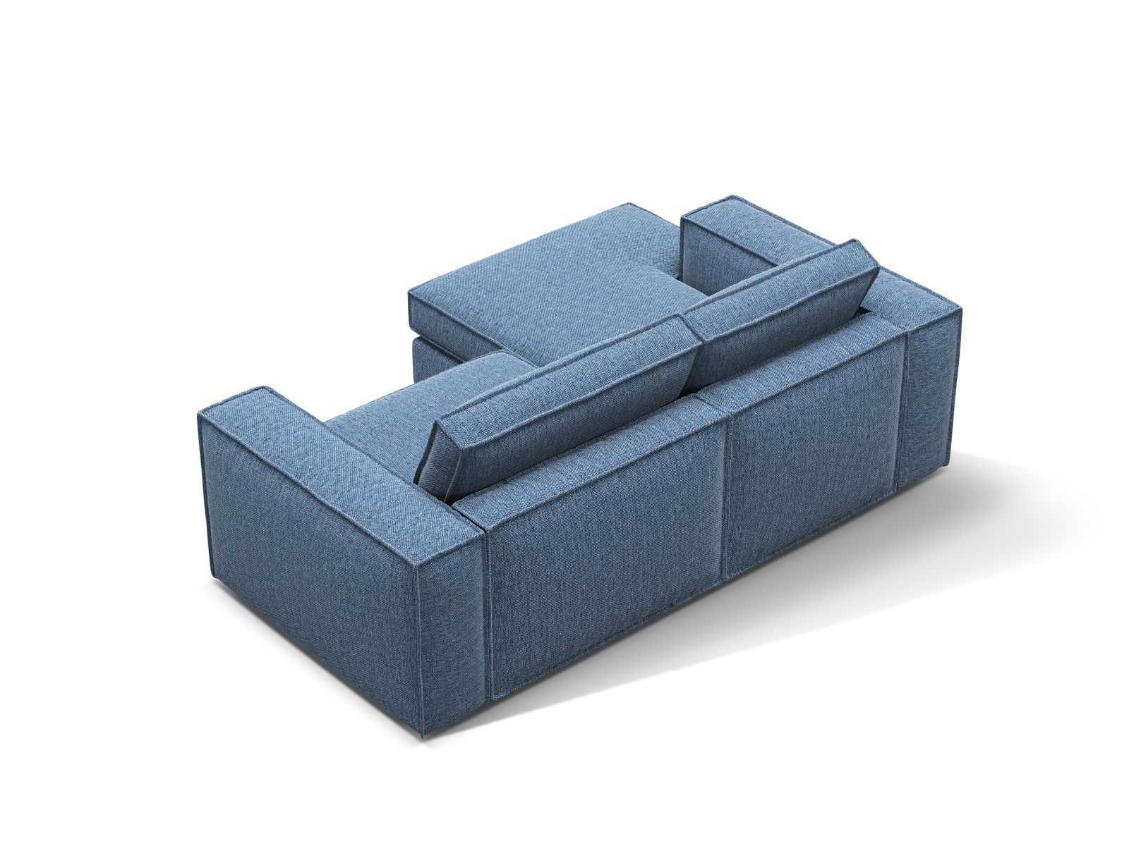 Modular Left Corner Sofa, "Pola", 2 Seats, 226x158x88