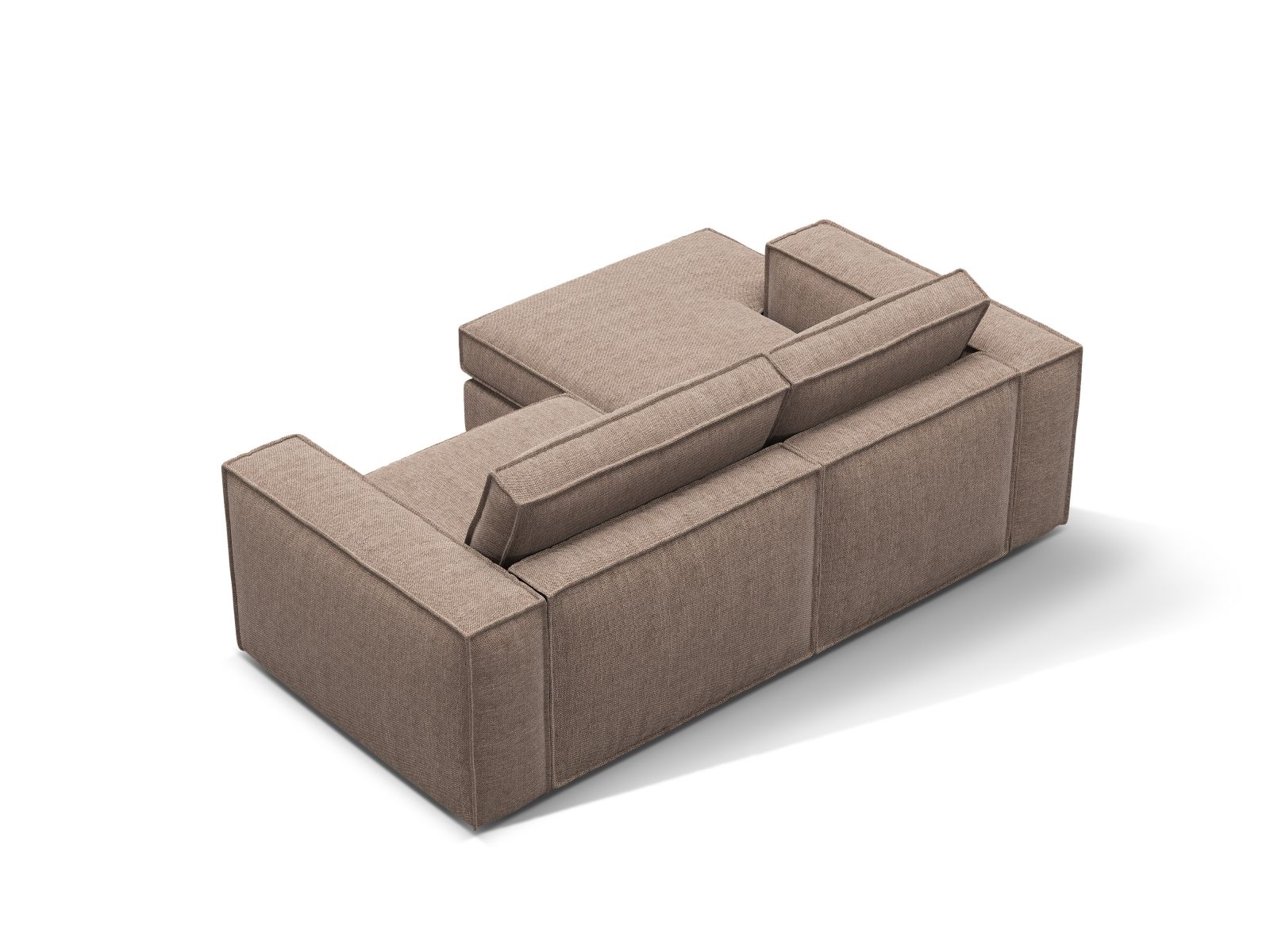 Modular Left Corner Sofa, "Pola", 2 Seats, 226x158x88