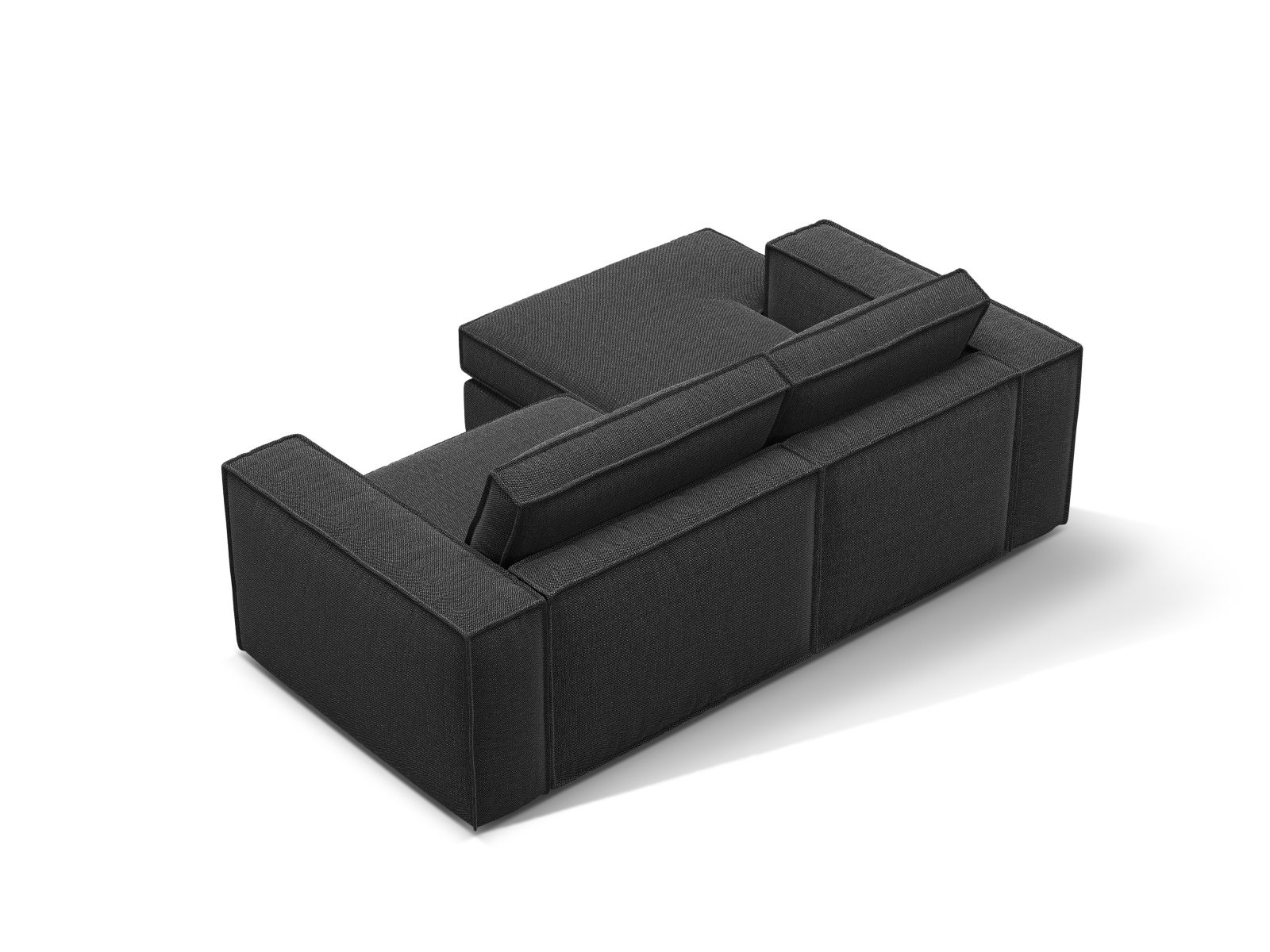 Modular Left Corner Sofa, "Pola", 2 Seats, 226x158x88