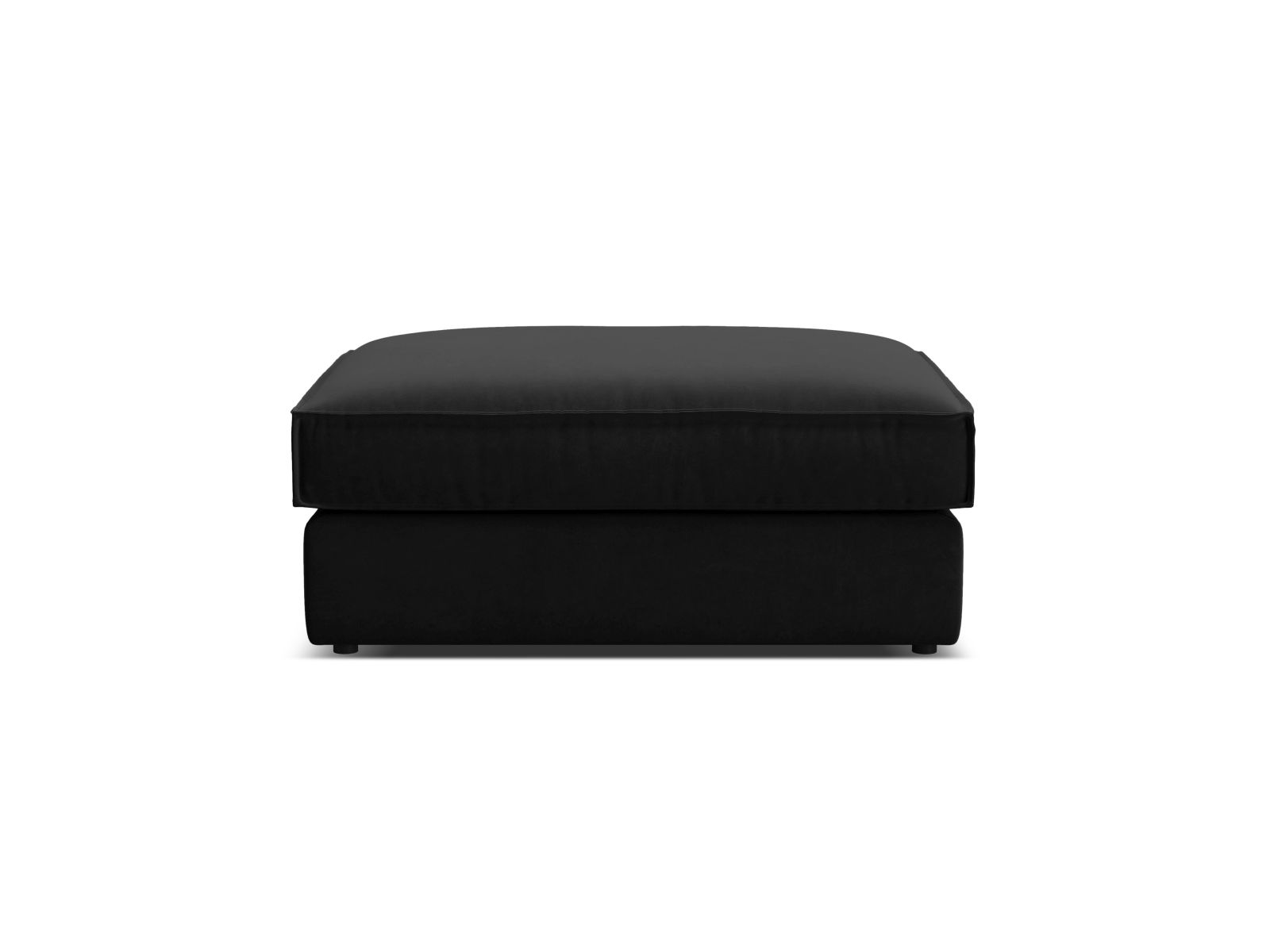 Velvet Pouf, "Pola", 1 Seat, 103x78x44