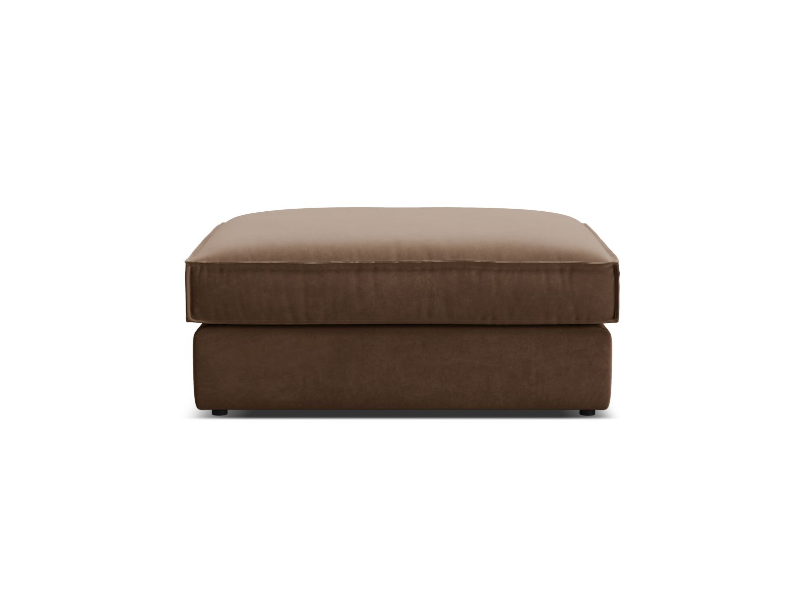 Velvet Pouf, "Pola", 1 Seat, 103x78x44